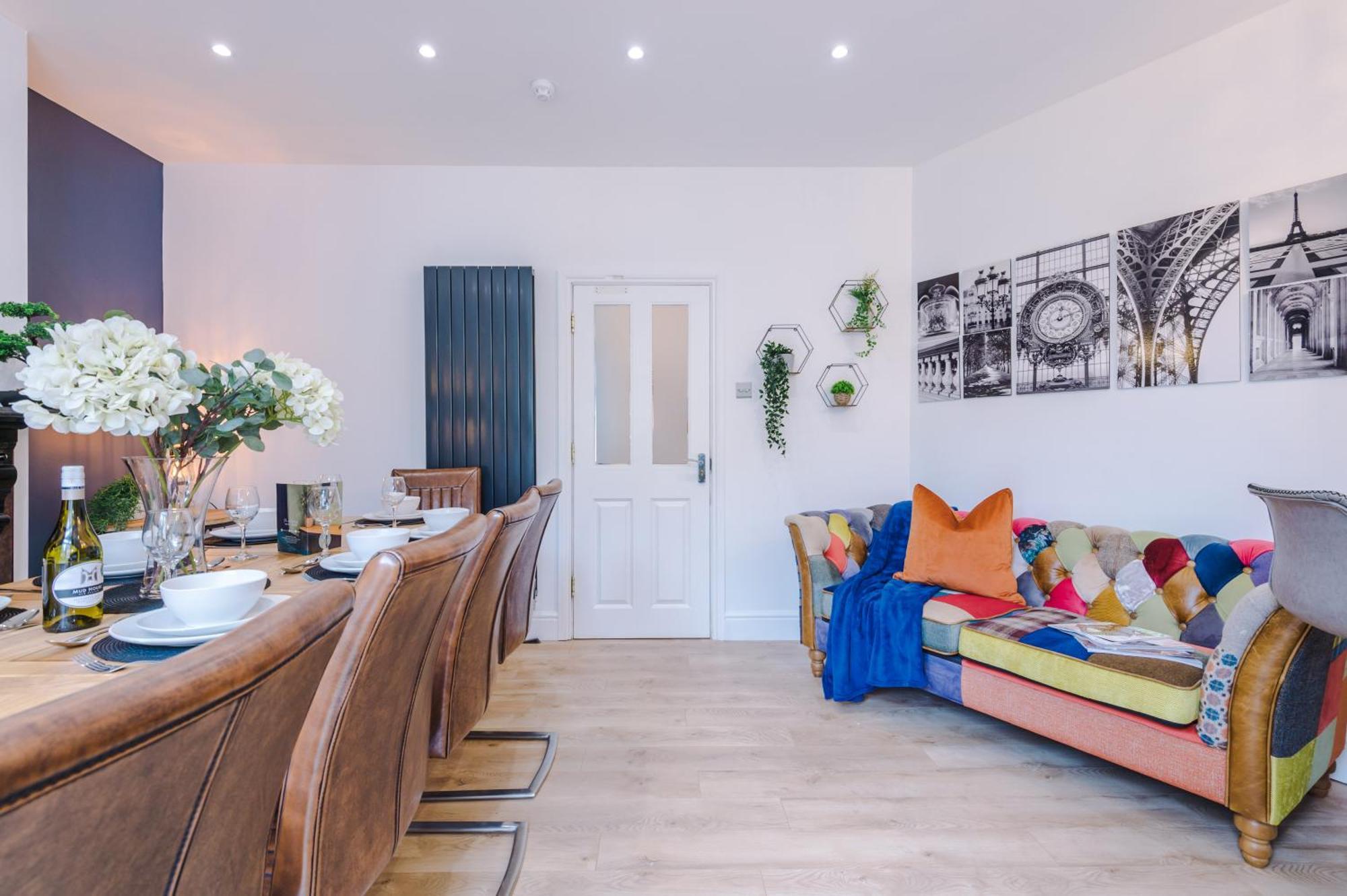 Purestay Central Bath: Five-Bedroom House with Parking Exterior photo