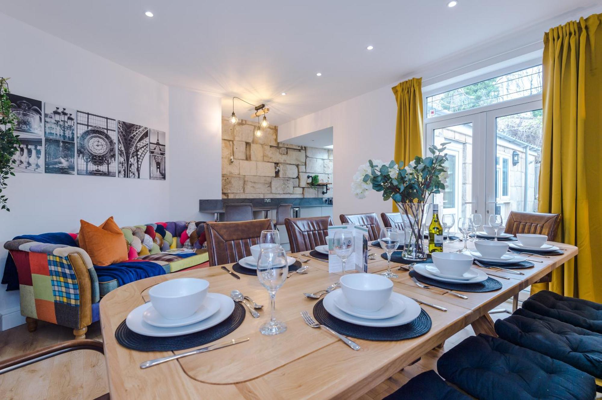 Purestay Central Bath: Five-Bedroom House with Parking Exterior photo