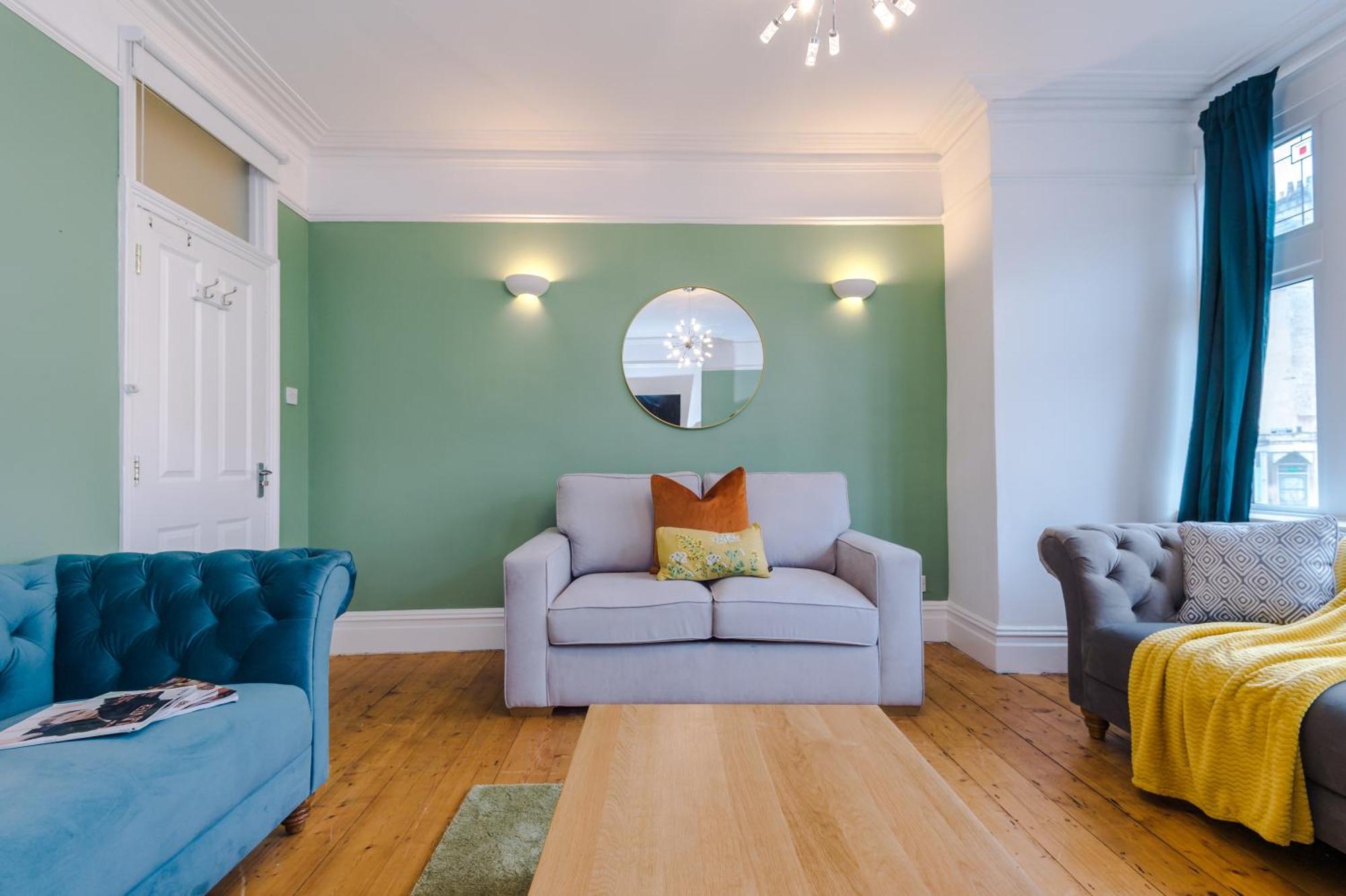 Purestay Central Bath: Five-Bedroom House with Parking Exterior photo