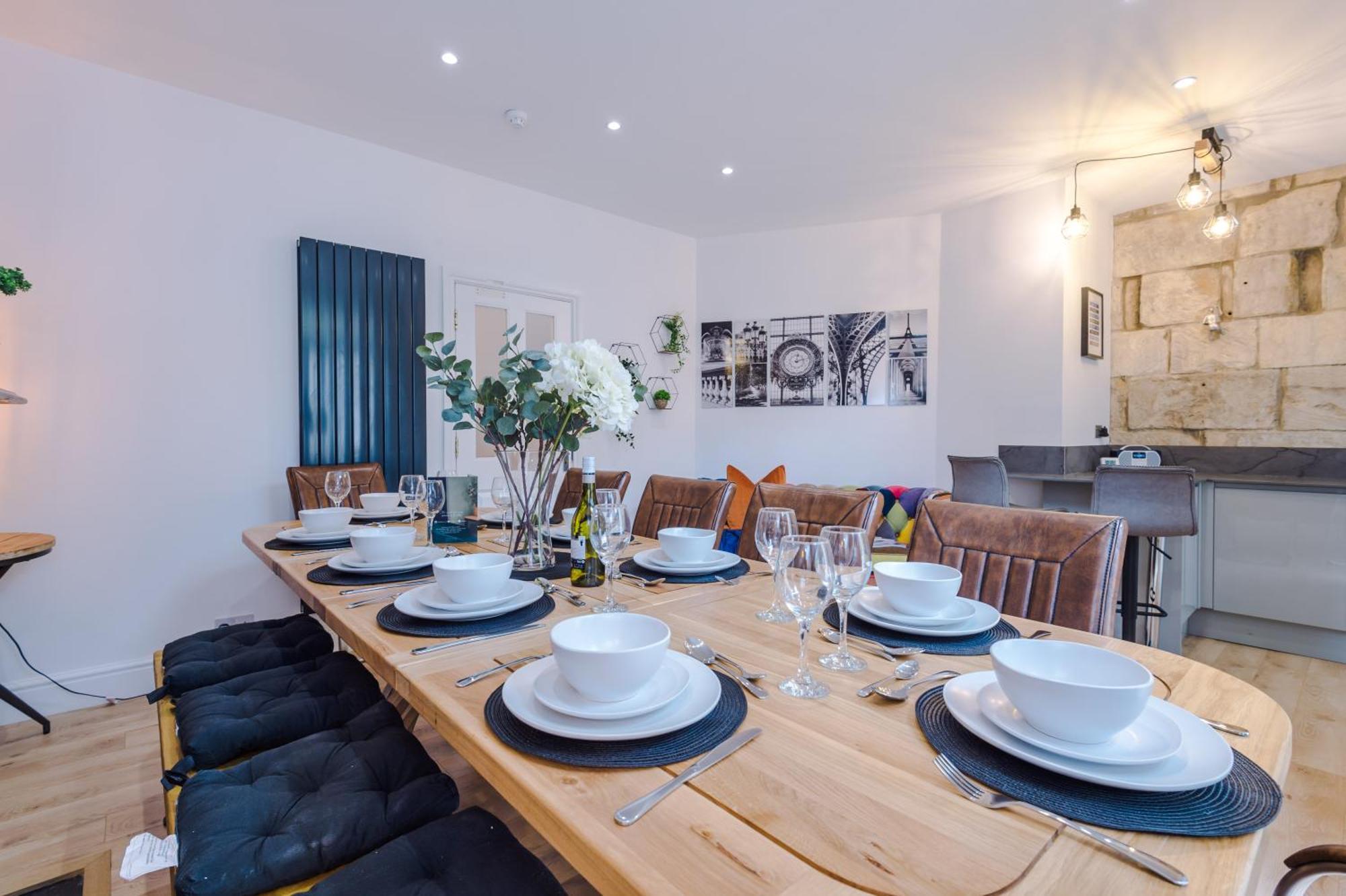 Purestay Central Bath: Five-Bedroom House with Parking Exterior photo