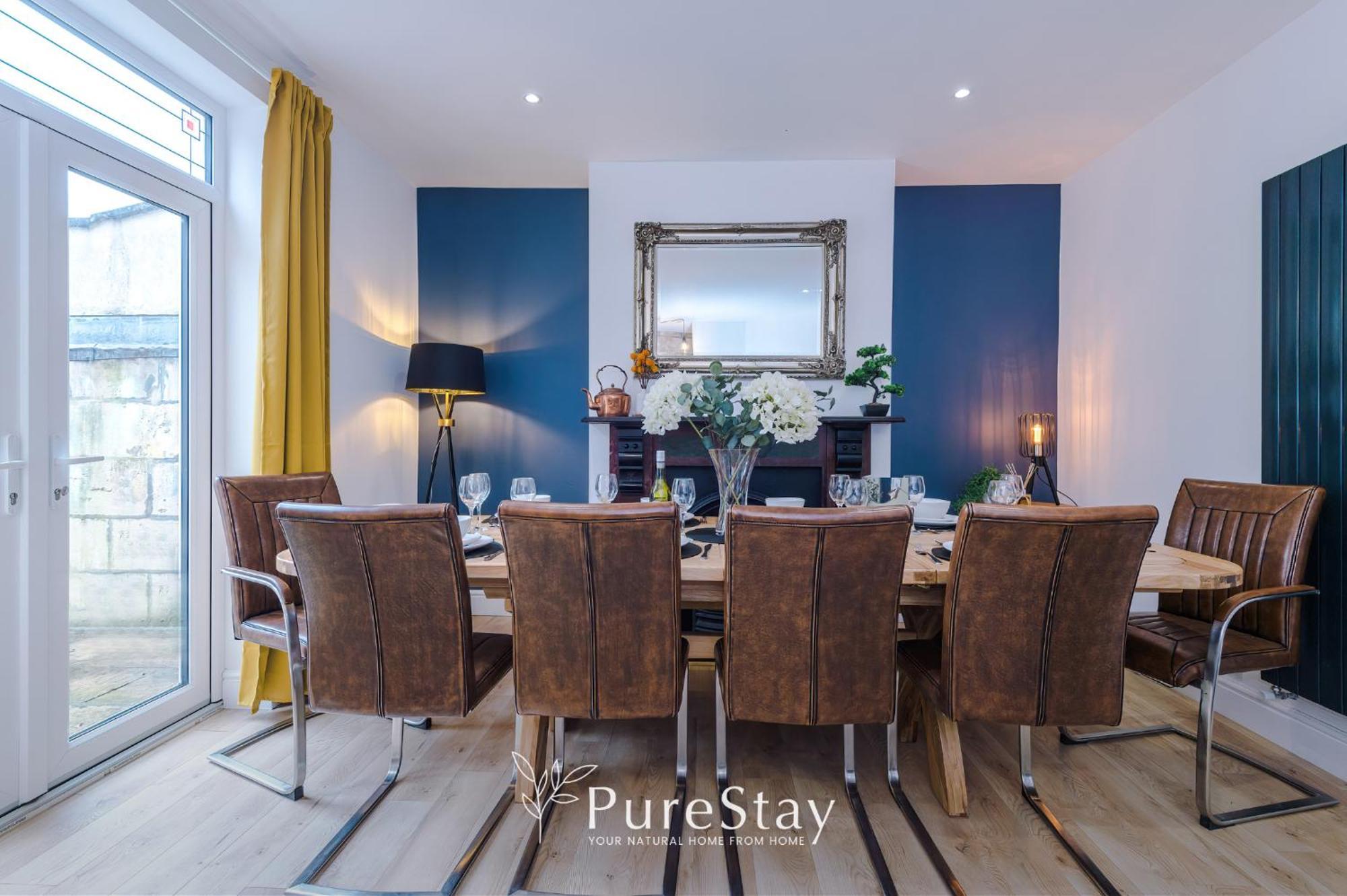 Purestay Central Bath: Five-Bedroom House with Parking Exterior photo